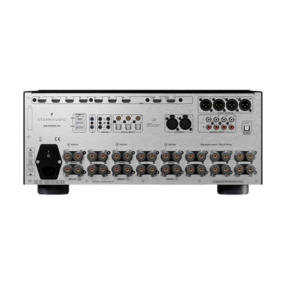 STORM AUDIO ISR FUSION 20 8K / 4K120, 20 CHANNEL IMMERSIVE AV PRE AMP AND 16 CHANNEL AMPLIFIER