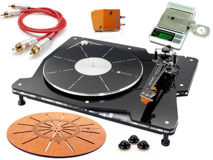 Clearance: Vertere Acoustics DG-1S Dynamic Groove Turntable (Dark Sabre edition)