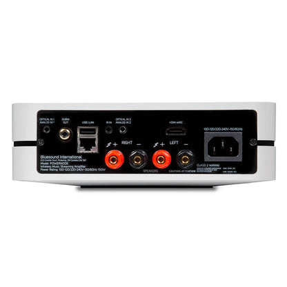 Bluesound powernode with Monitor Audio Climate's