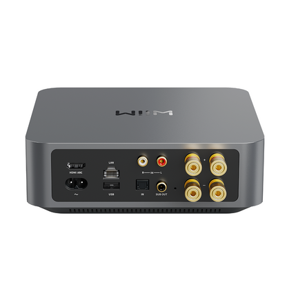 WiiM Streaming Amplifier (Space Gray)