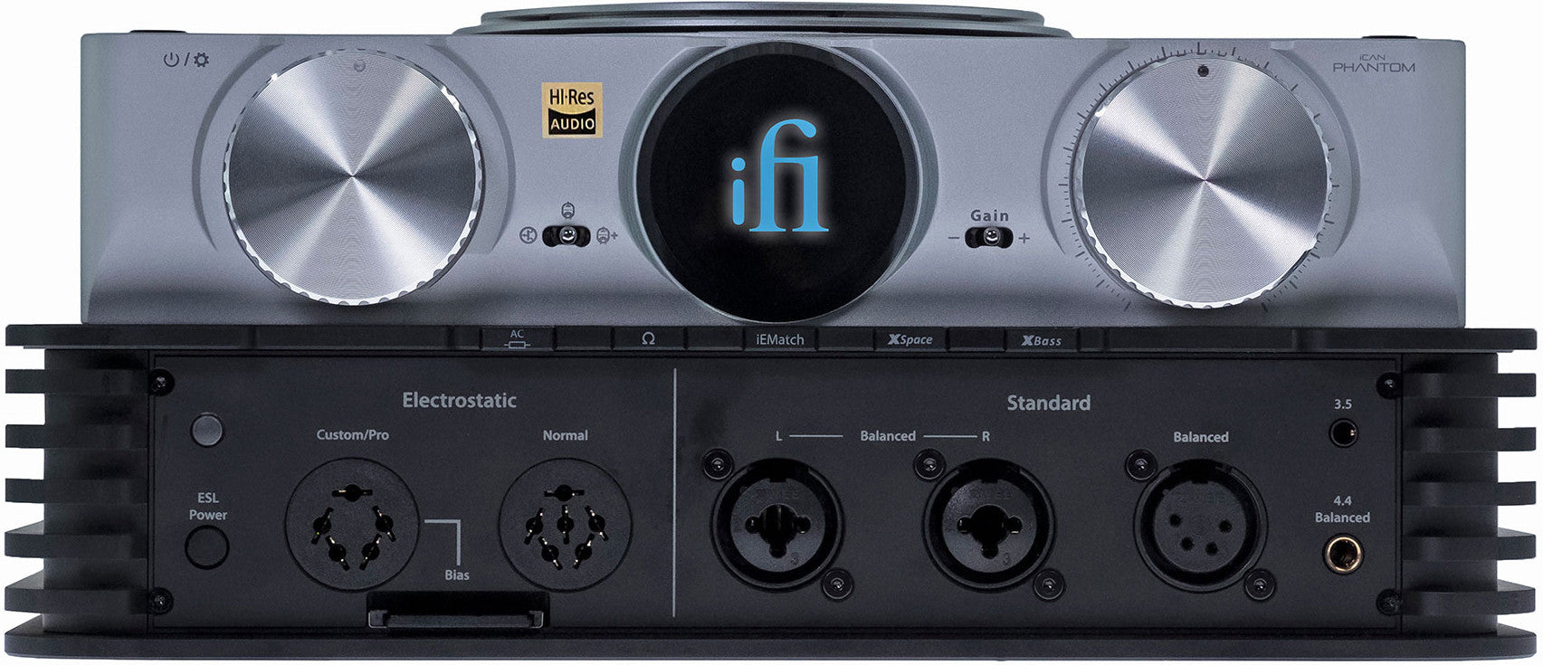 iFi Audio iCAN Phantom analogue headphone amplifier