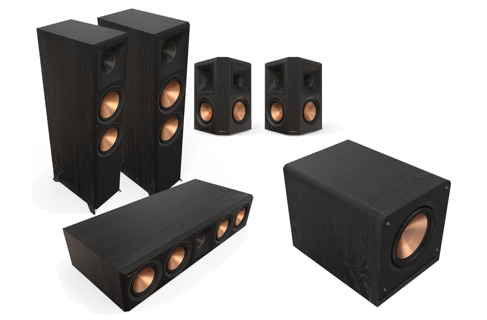 KLIPSCH RP-8000F II 5.1Reference Premiere Speaker Package