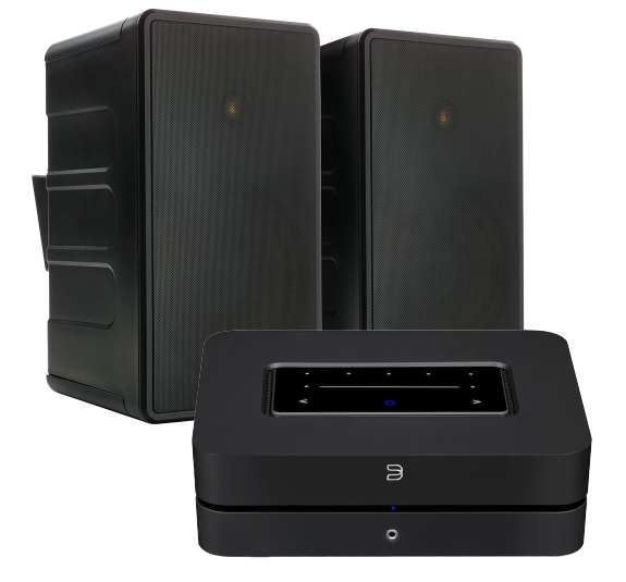 Bluesound powernode with Monitor Audio Climate's