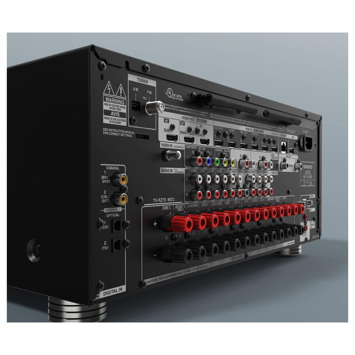 Onkyo TX-RZ70 11.2-Channel AV Receiver