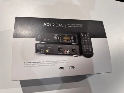 Clearance: RME ADI-2 DAC (Headphone amp and DAC)