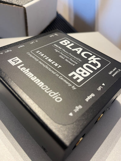 Clearance: Lehmann Audio Black Cube Statement Phono Stage