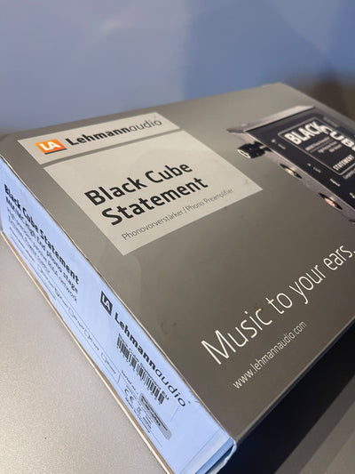 Clearance: Lehmann Audio Black Cube Statement Phono Stage