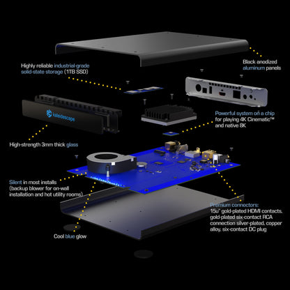 Kaleidescape Strato K Movie Player 8K 12-bit resolution
