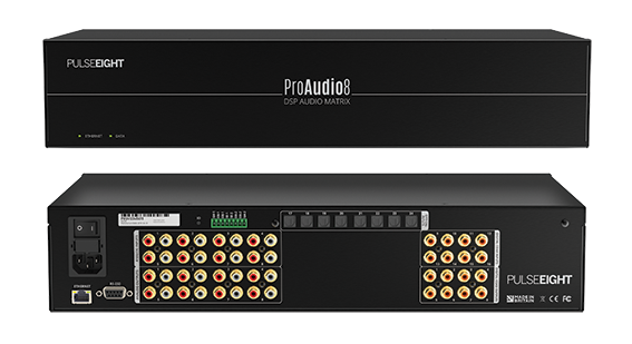 Pulse Eight ProAudio 8 DSP Pre-Amp Audio Matrix