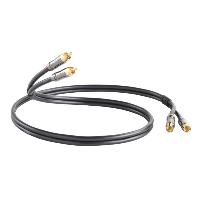 QED Performance Audio Cable Graphite Cable (0.6m - 5m) - Yorkshire AV LTD