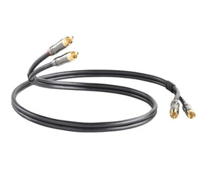 QED Performance Audio Cable Graphite Cable (0.6m - 5m) - Yorkshire AV LTD