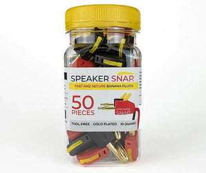 Speaker Snap Banana Plugs - 25 Pairs