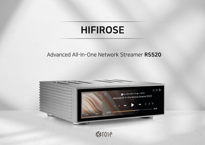 HiFi Rose RS520 High End Integrated Amplifier and Streamer