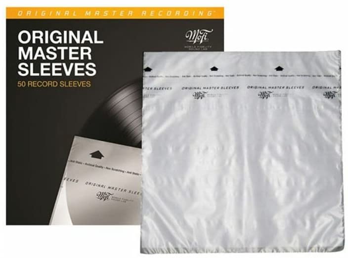 Mobile Fidelity MFSL Rice Paper LP Inner Sleeves (50 Pack)