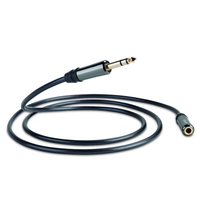 QED Performance 6.35mm Headphone Extension Cable (1.5m - 5m) - Yorkshire AV LTD