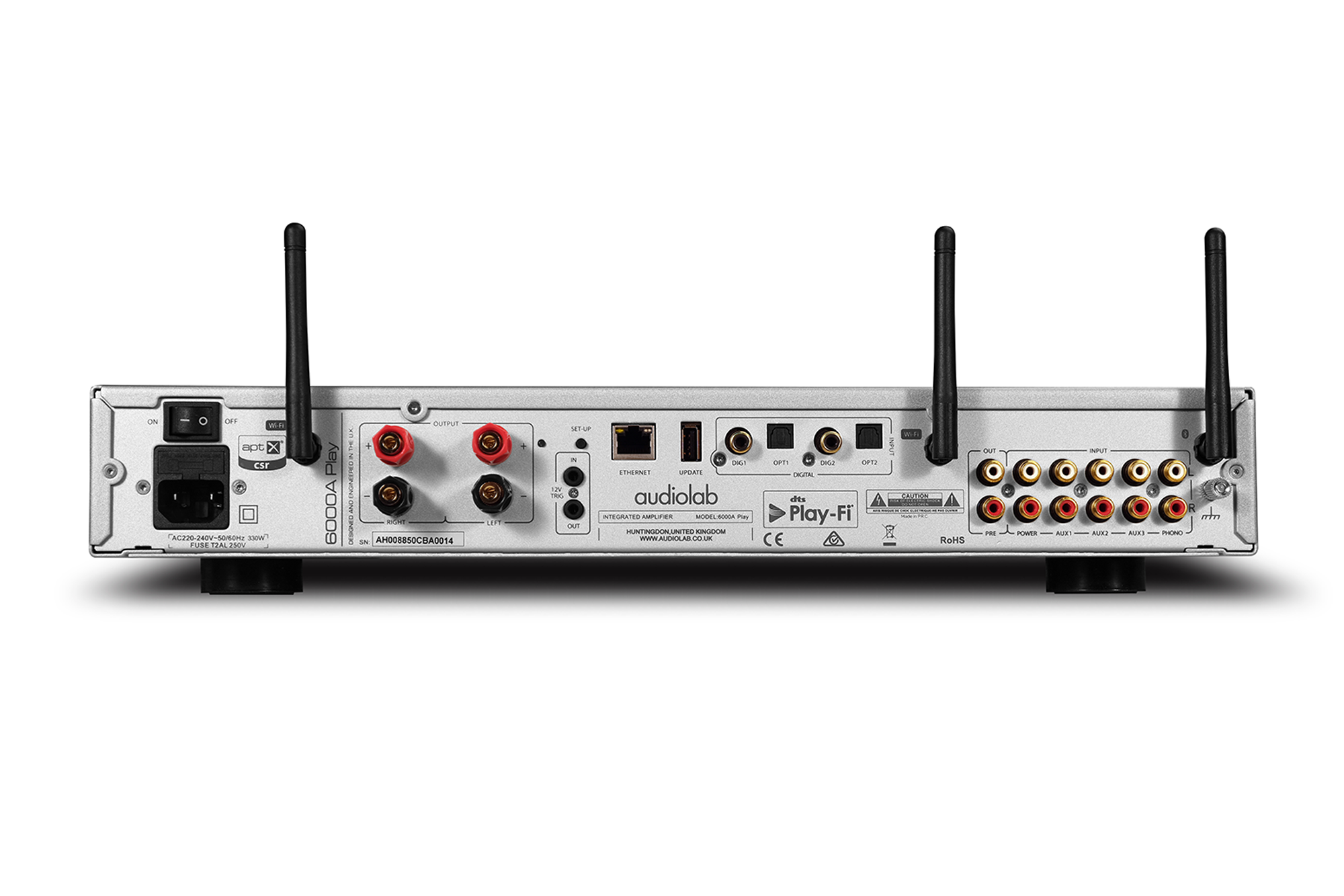PRE-ORDER AudioLab 6000A Play (Amplifier and Streamer) - Yorkshire AV LTD