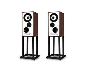 Mission 700 speakers with stands (pearl walnut)