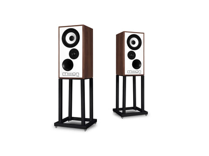 Mission 700 speakers with stands (pearl walnut)