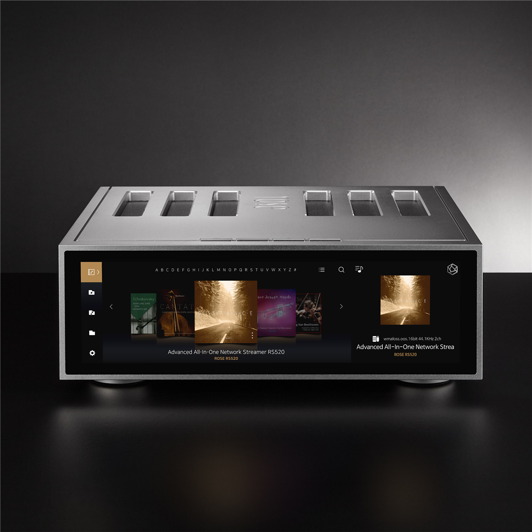 HiFi Rose RS520 High End Integrated Amplifier and Streamer