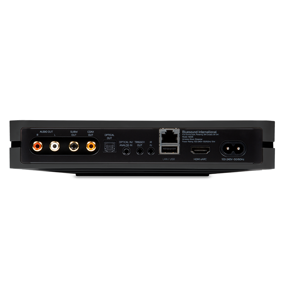 Bluesound Node (Gen3) - Wireless Multi-Room Hi-Res Music Streamer