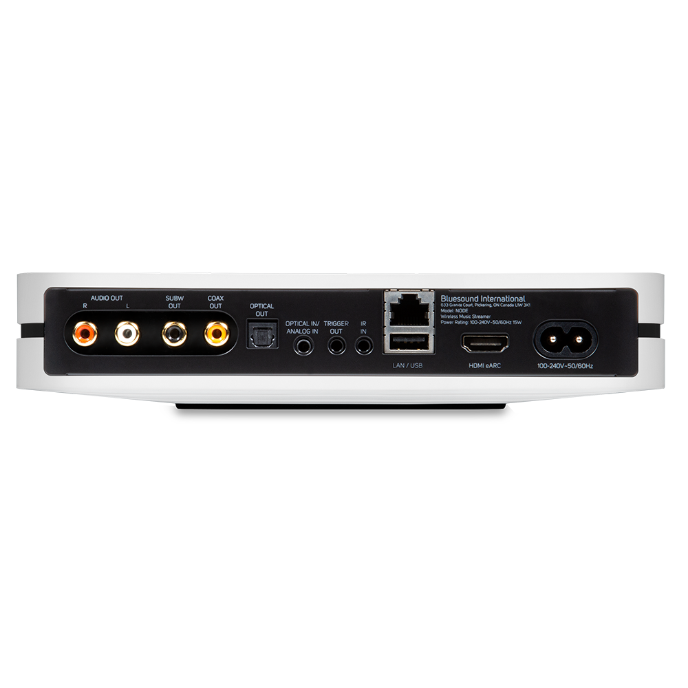 Bluesound Node (Gen3) - Wireless Multi-Room Hi-Res Music Streamer