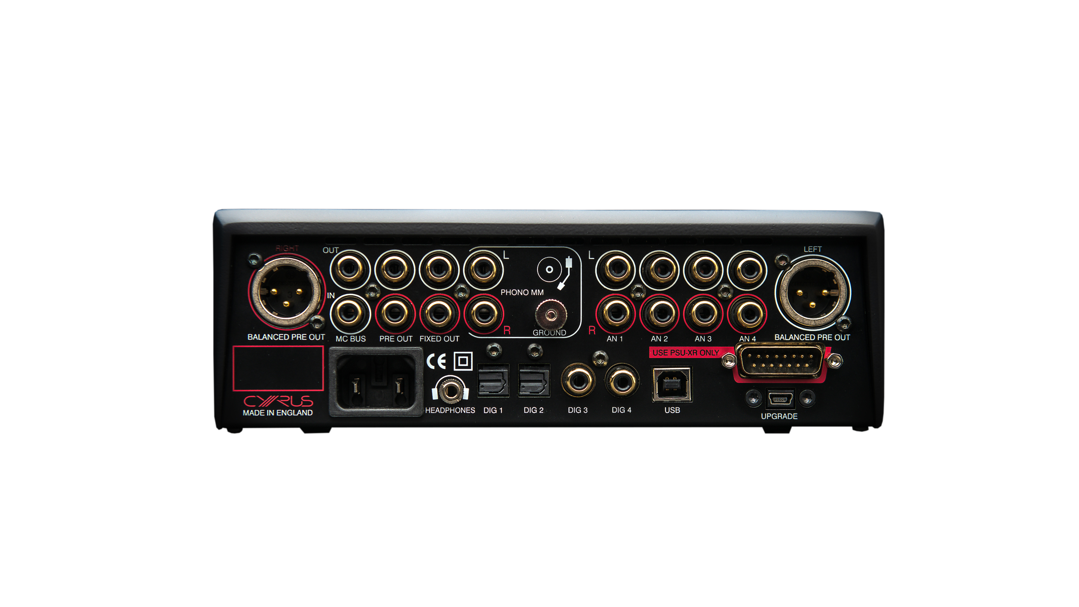Cyrus Pre-XR Black Stereo Pre-Amplifier