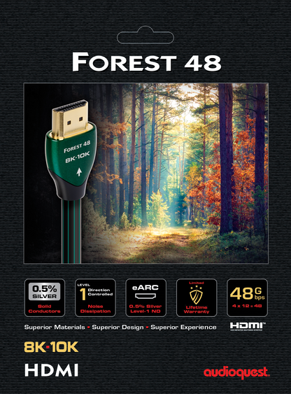 AudioQuest Forest 8K/10K HDMI Cable (Forest 48)