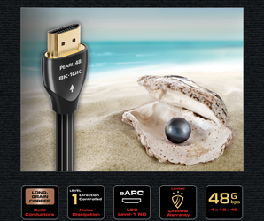 AudioQuest Pearl 8K/10K HDMI Cable (Pearl 48)