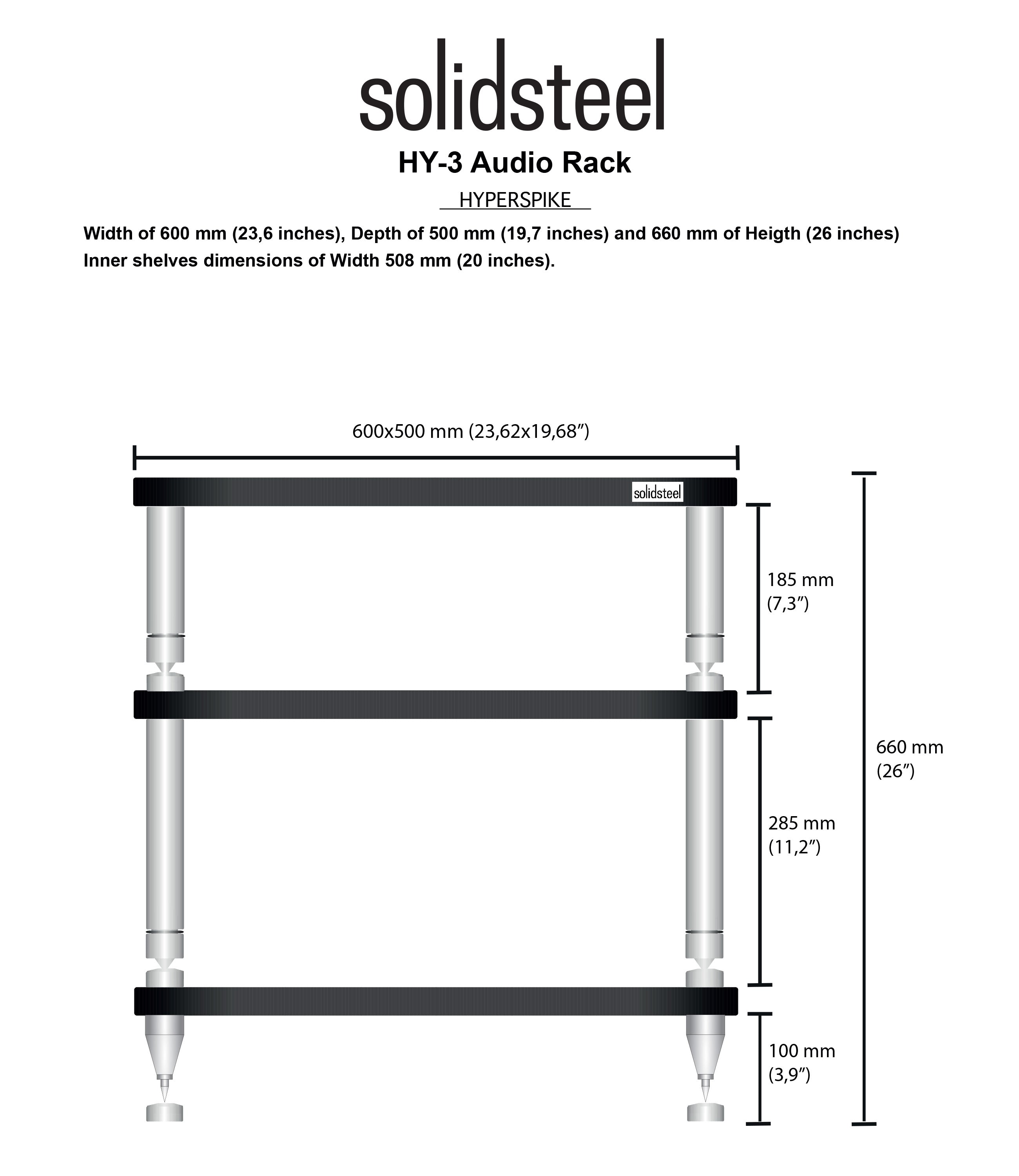 Solid Steel HY-3 High-End Audio Rack