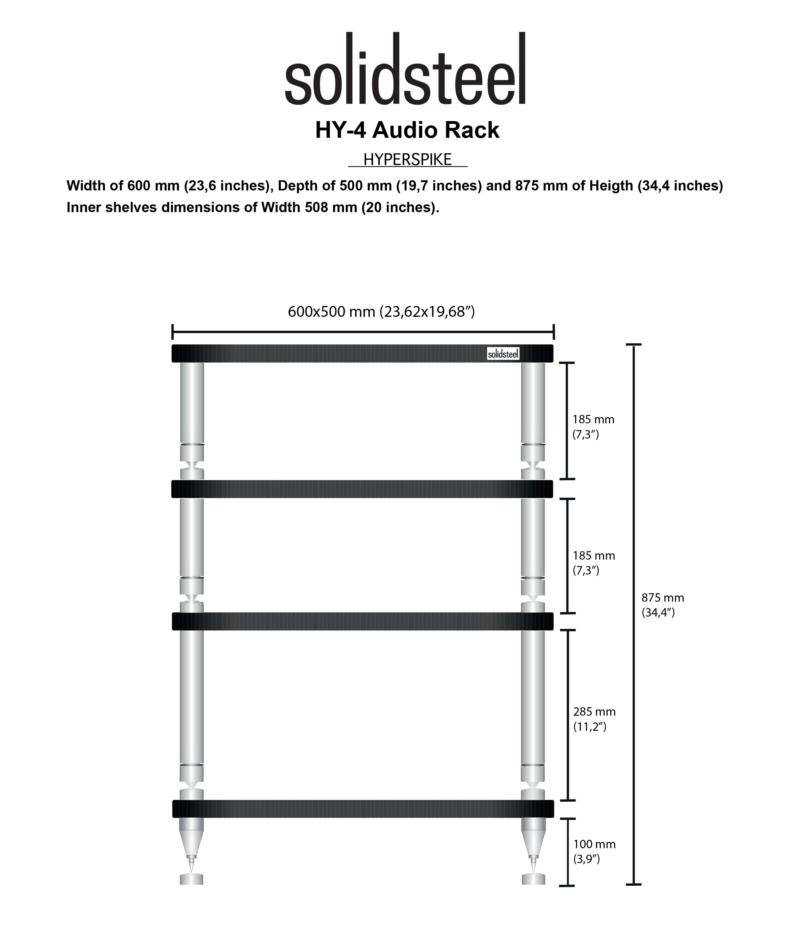 Solid Steel HY-4 High-End Audio Rack