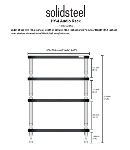 Solid Steel HY-4 High-End Audio Rack