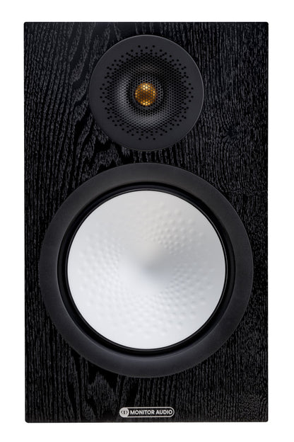 Monitor Audio Silver 100 7G Black Oak Bookshelf Speakers