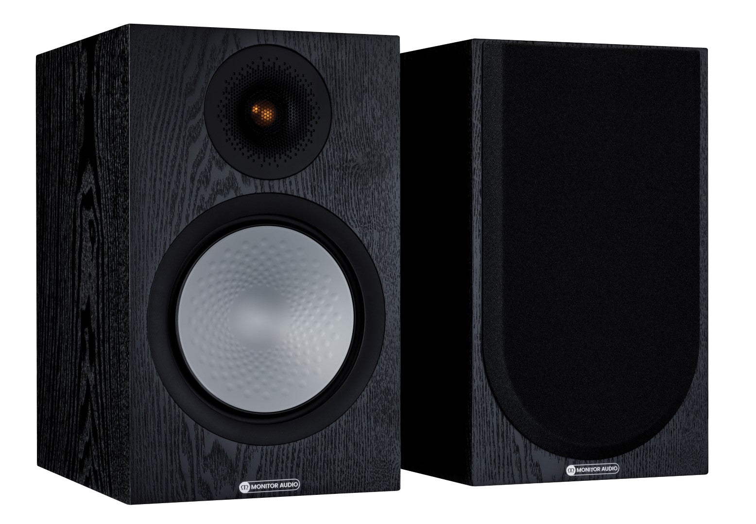 Monitor Audio Silver 100 7G Black Oak Bookshelf Speakers