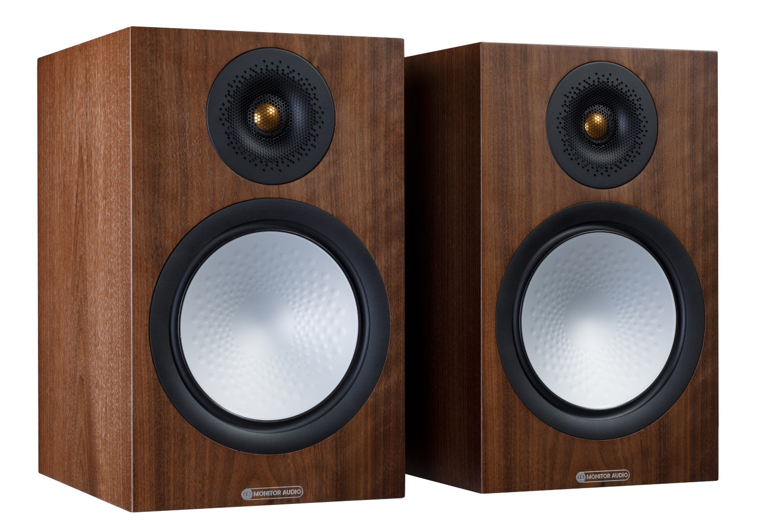 Monitor Audio Silver 100 7G Walnut Bookshelf Speakers
