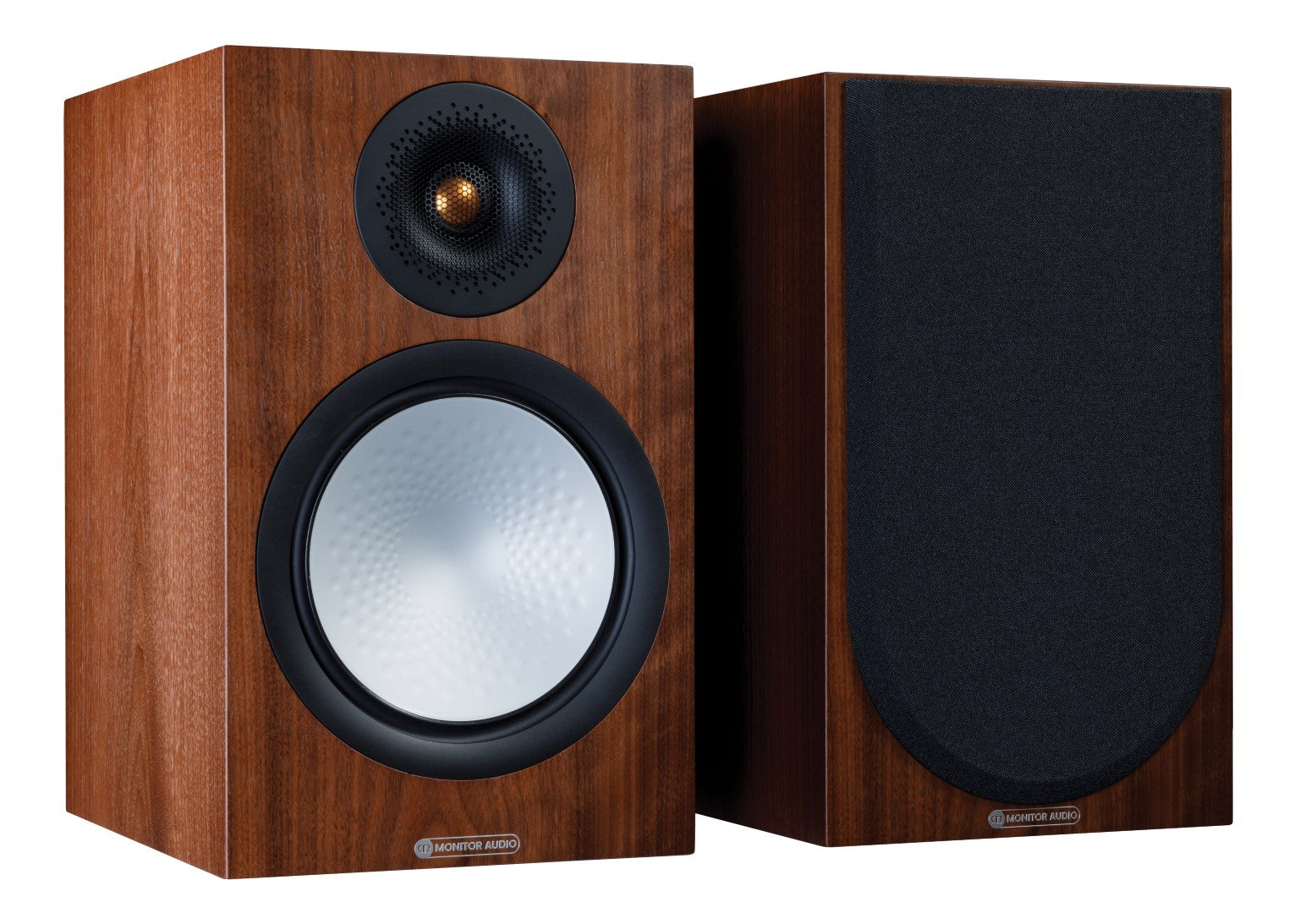 Monitor Audio Silver 100 7G Walnut Bookshelf Speakers