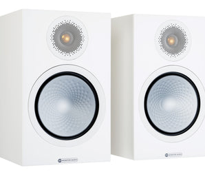Monitor Audio Silver 100 7G Satin White Bookshelf Speakers
