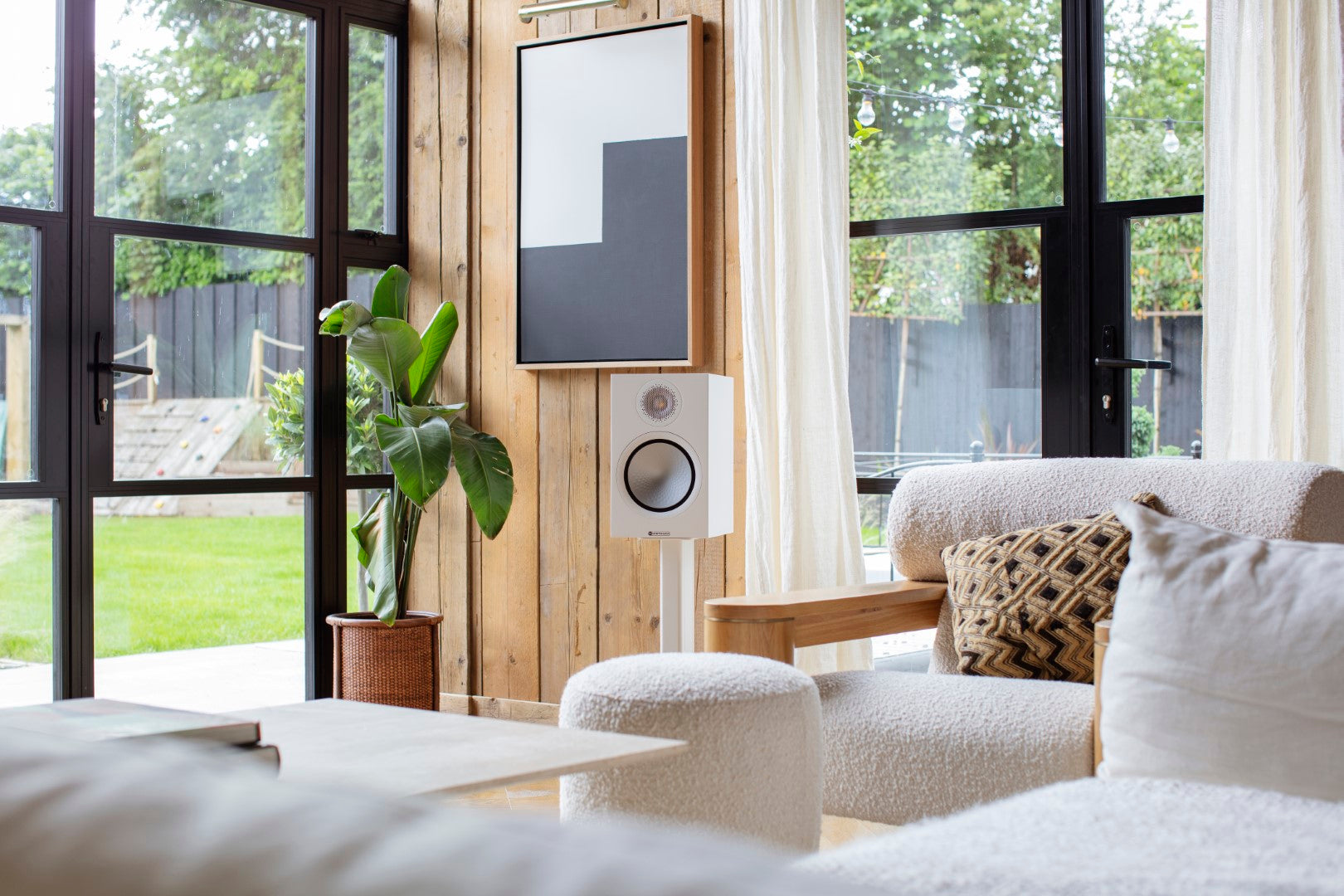 Monitor Audio Silver 100 7G Satin White Bookshelf Speakers