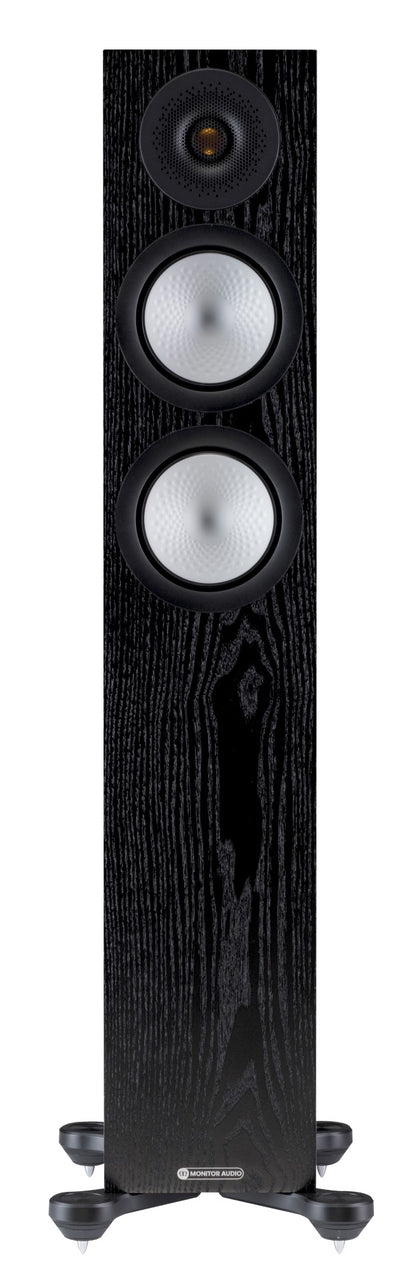Monitor Audio Silver 200 7G Black Oak Floorstanding Speakers
