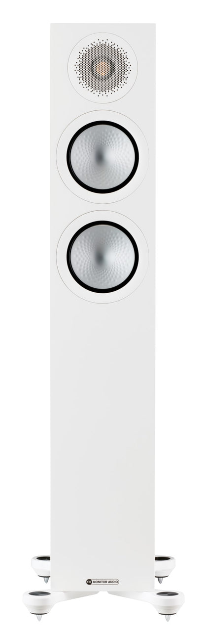 Monitor Audio Silver 200 7G Satin White Floorstanding Speakers