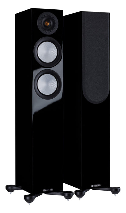 Monitor Audio Silver 200 7G Gloss Black Floorstanding Speakers