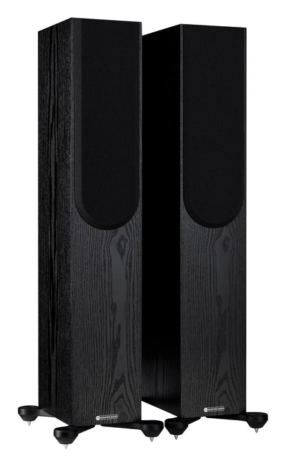 Monitor Audio Silver 300 7G Black Oak Floorstanding Speakers