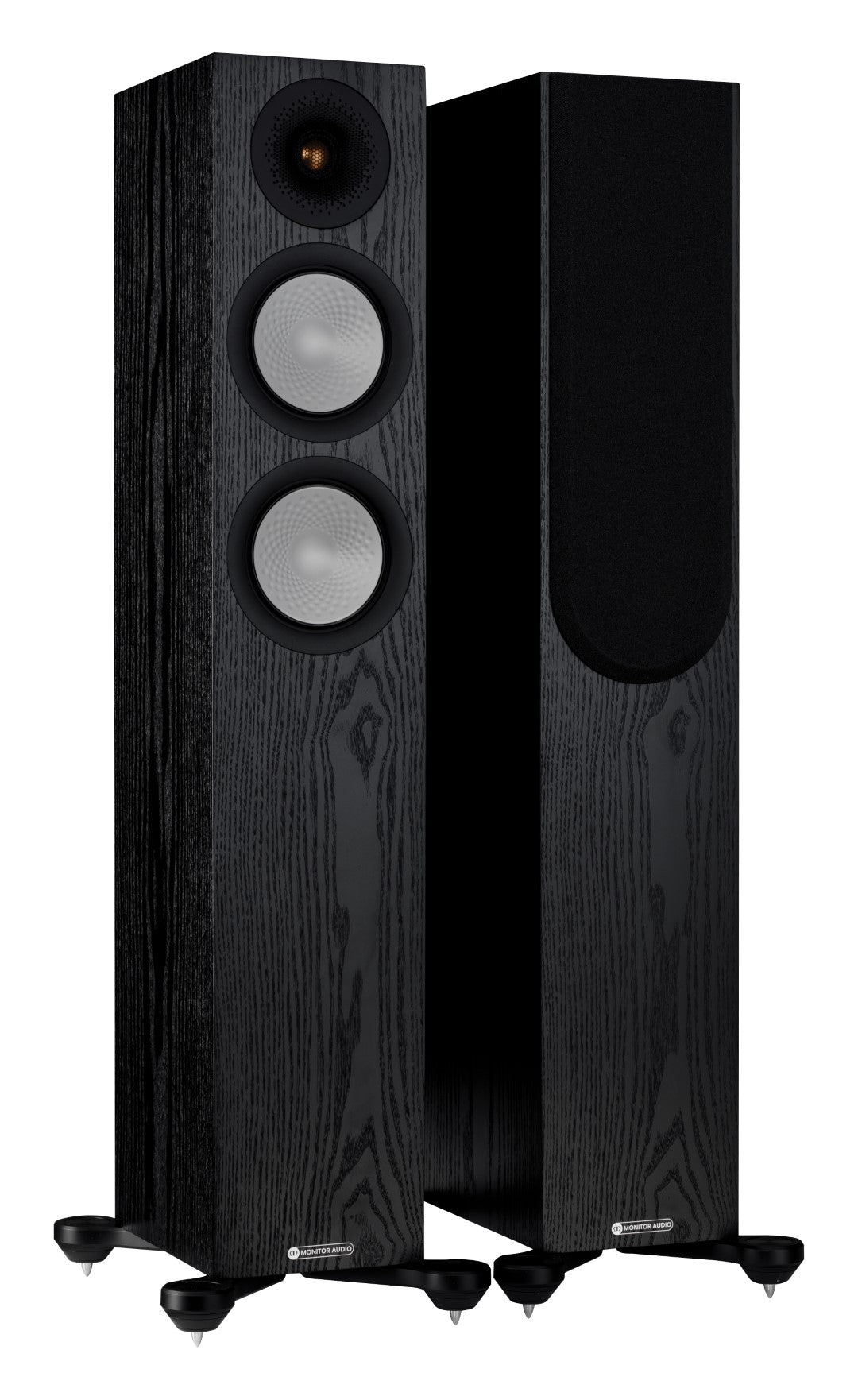 Monitor Audio Silver 200 7G Black Oak Floorstanding Speakers