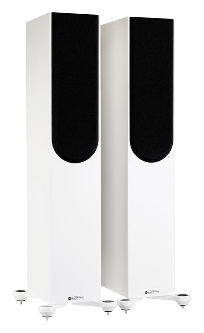 Monitor Audio Silver 200 7G Satin White Floorstanding Speakers