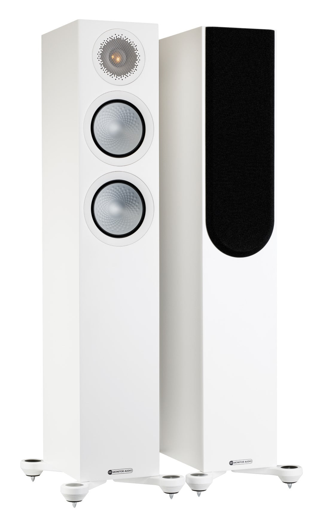 Monitor Audio Silver 200 7G Satin White Floorstanding Speakers