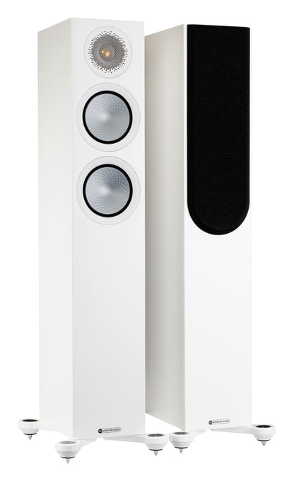 Monitor Audio Silver 200 7G Satin White Floorstanding Speakers