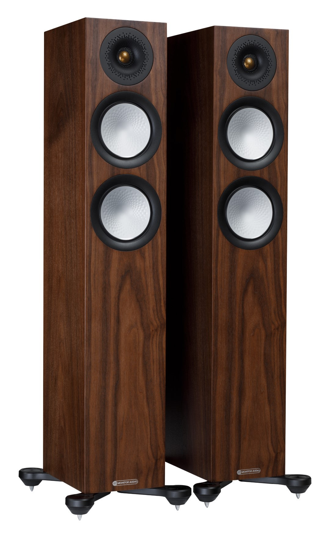 Monitor Audio Silver 200 7G Walnut Floorstanding Speakers