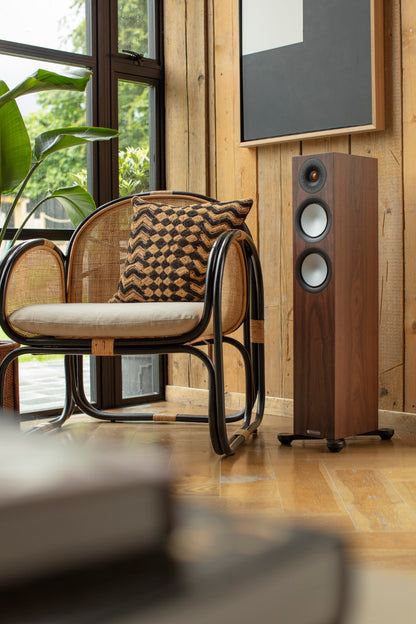 Monitor Audio Silver 200 7G Walnut Floorstanding Speakers