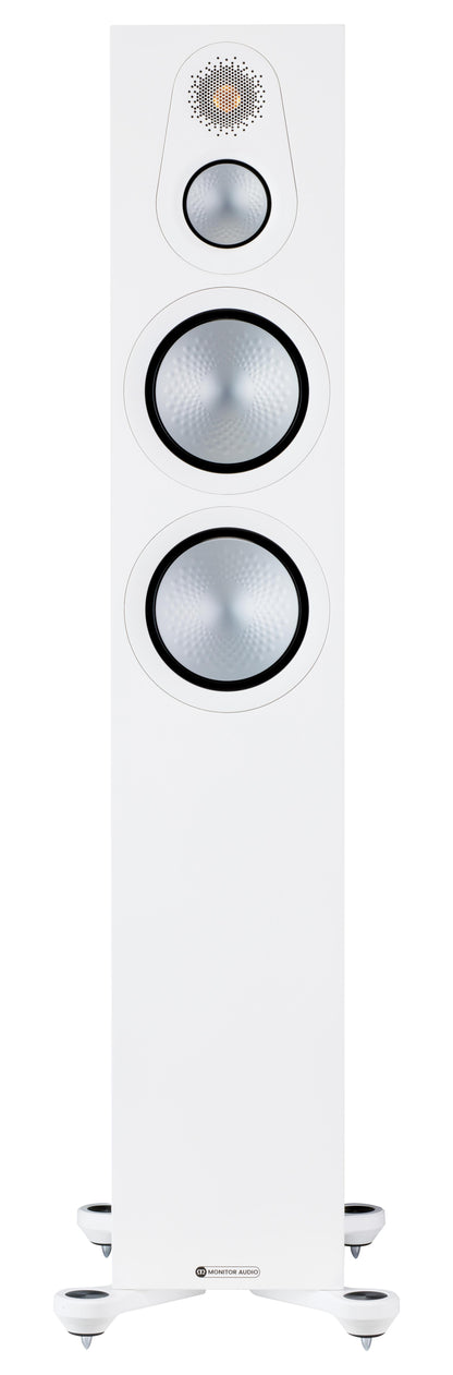 Monitor Audio Silver 300 7G Satin White Floorstanding Speakers