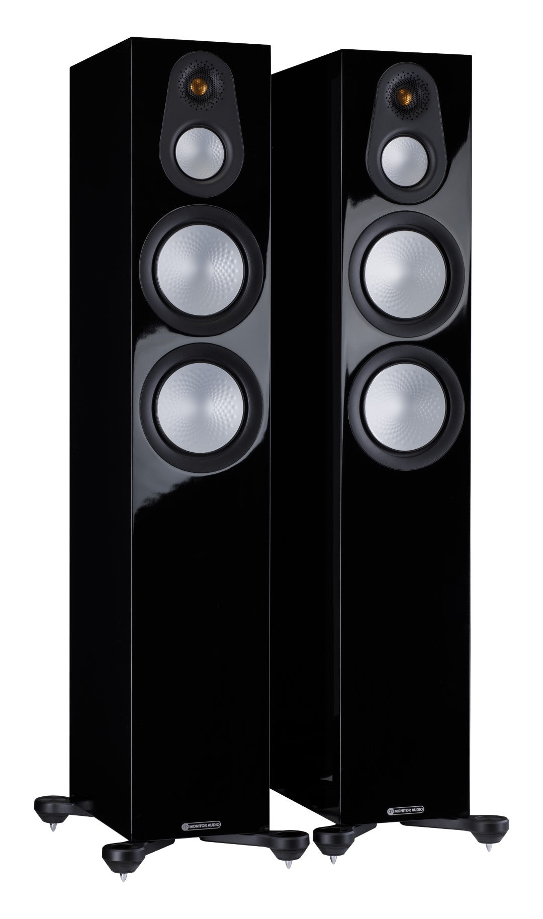 Monitor Audio Silver 300 7G Gloss Black Floorstanding Speakers