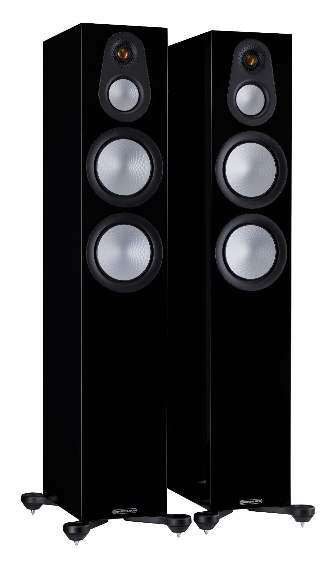 Monitor Audio Silver 300 7G Gloss Black Floorstanding Speakers